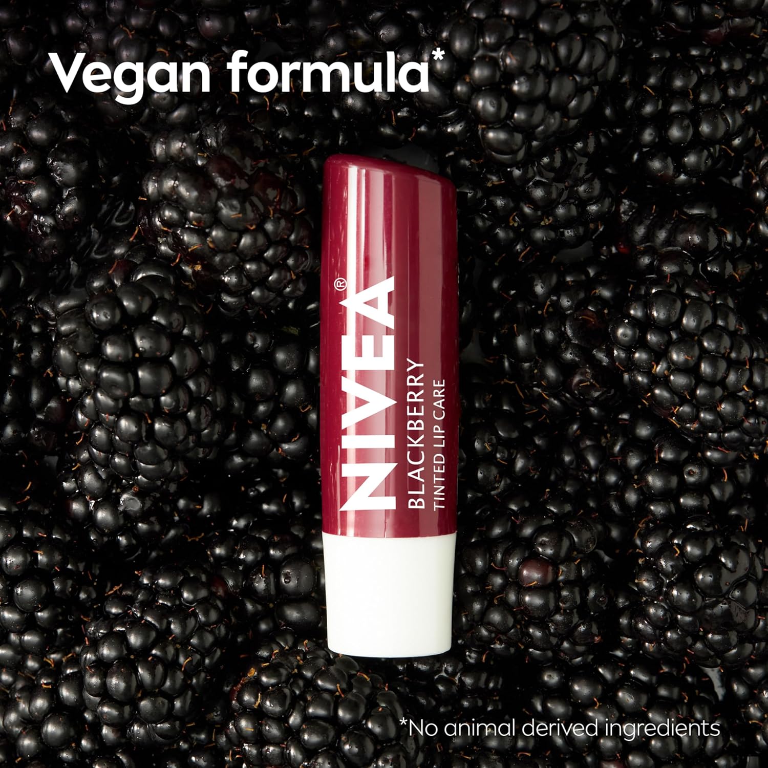 NIVEA_Blackberry_Lip_Care,_Tinted_Lip_Balm_with_Shea_Butter,_Nourishing_Oils_and_Vitamin_C_&_E,_3-in-1_Moisture,_Repair_(for_Dry_Lips)_and_Color,_0.17_Oz_Stick