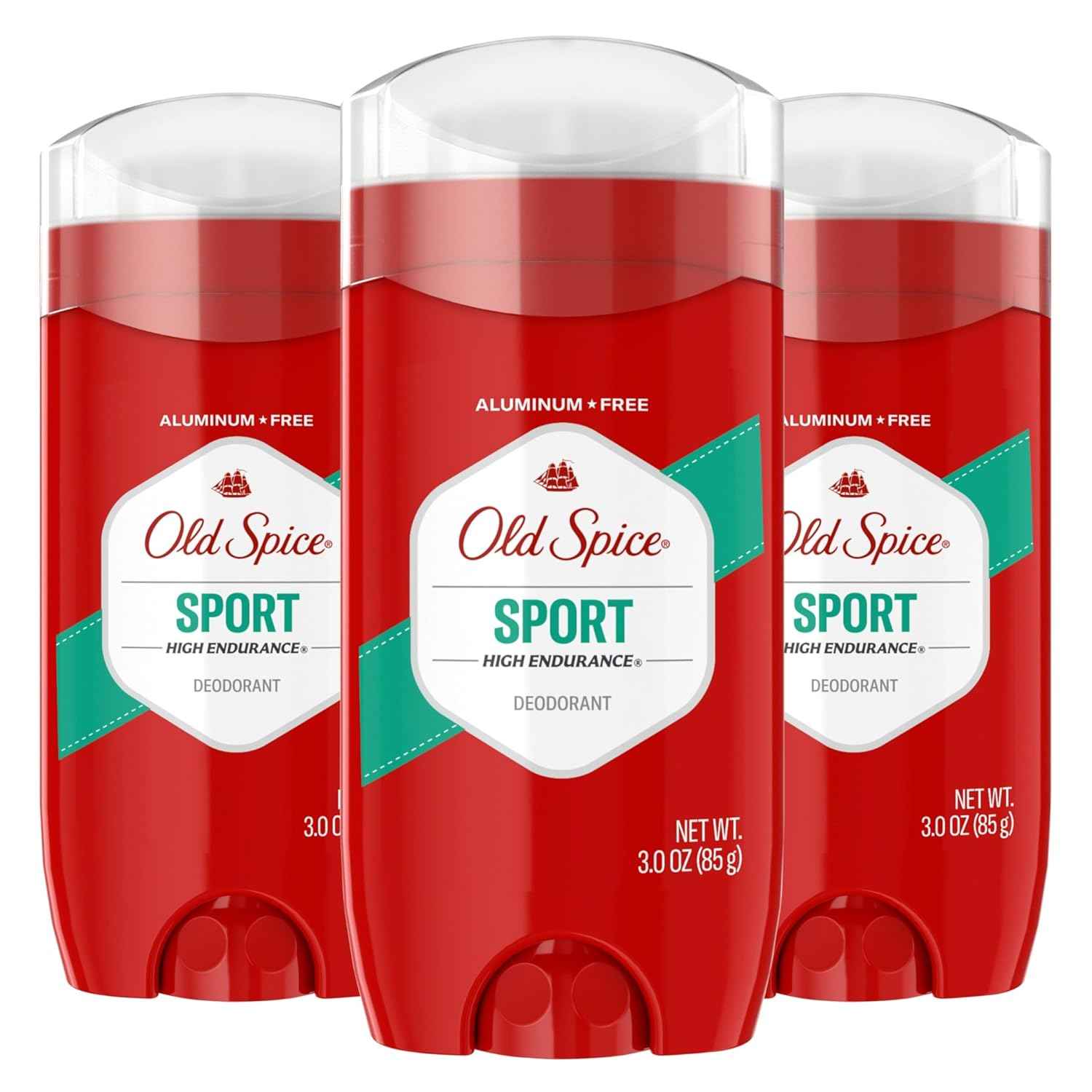 Old Spice Aluminum Free Deodorant For Men, High Endurance, 24/7 Sweat Defense & Odor Protection to Eliminate Odors, 24/7 Freshness & Lasting Scent