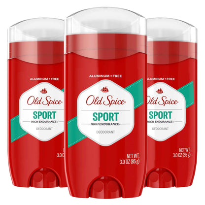 Old Spice Aluminum Free Deodorant For Men, High Endurance, 24/7 Sweat Defense & Odor Protection to Eliminate Odors, 24/7 Freshness & Lasting Scent