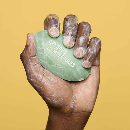 Good Molecules Brightening & Dark Spots Bar - Soap Free Face and Body Bar - Tranexamic, Kojic Acids and Niacinamide to Target Dark Spots - Skin Care