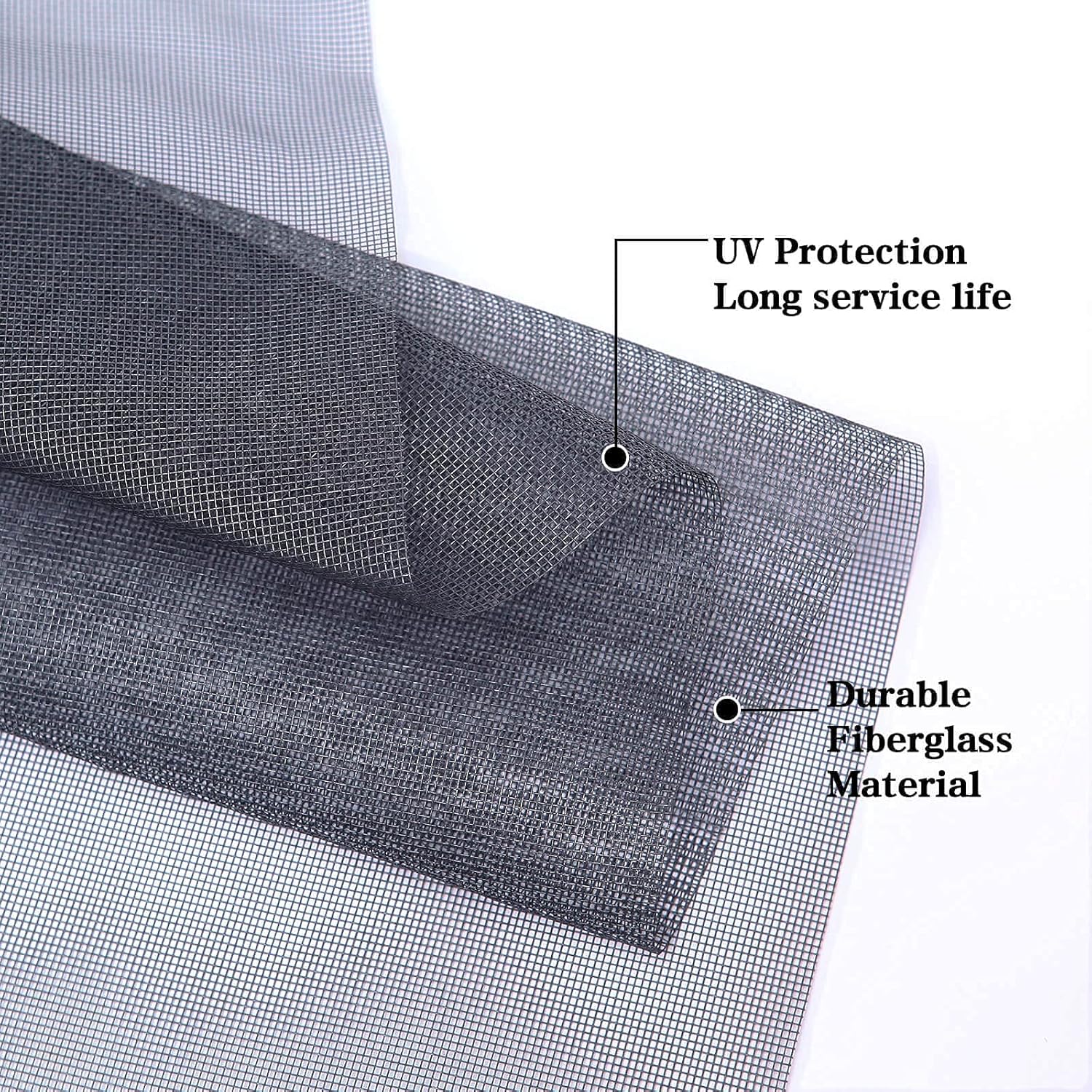 Windows_Screen_and_Screen_Door_Repair_Kit,_48"x118"_Charcoal_Fiberglass_Mesh_with_Rolling_Tool/Hook/Ruler/Cutter/Spline_-_Window_Screen_&_Sliding_Screen_Door_Replacement_for_Windows,_TOOLTRIZ