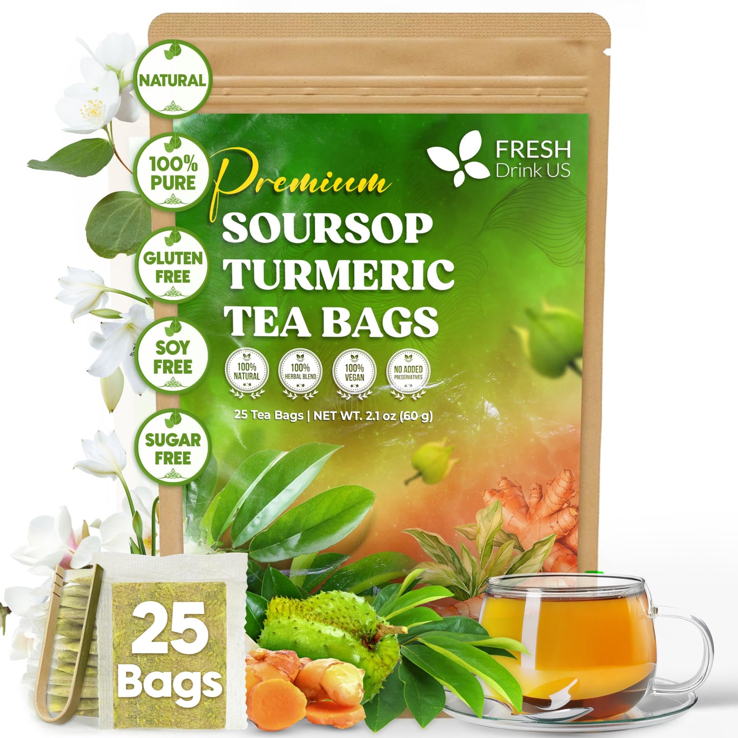 Soursop - 25 Tea Bags
