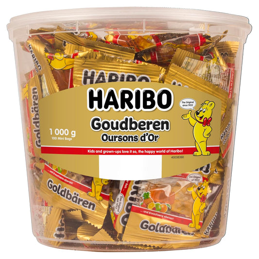 Haribo_Gold_Bears_/_Goldbären,_100_Mini_Bags,_980g_Tub