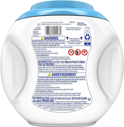 Tide Pods Free & Gentle Laundry Detergent Soap Pacs, Tide Pods Laundry Detergent (Packaging May Vary)