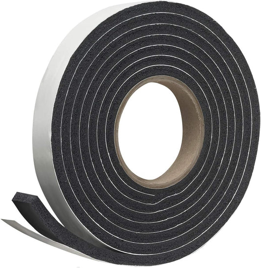 Frost_King_R338H_Self-Stick_Rubber_Foam_Weatherseal,_3/8"W,_3/16"T,_Black|Blacks