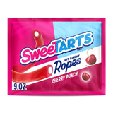 SweeTARTS Ropes, Candy, Cherry Punch, Soft and Chewy, Back to School Sweet Treat, 9 oz