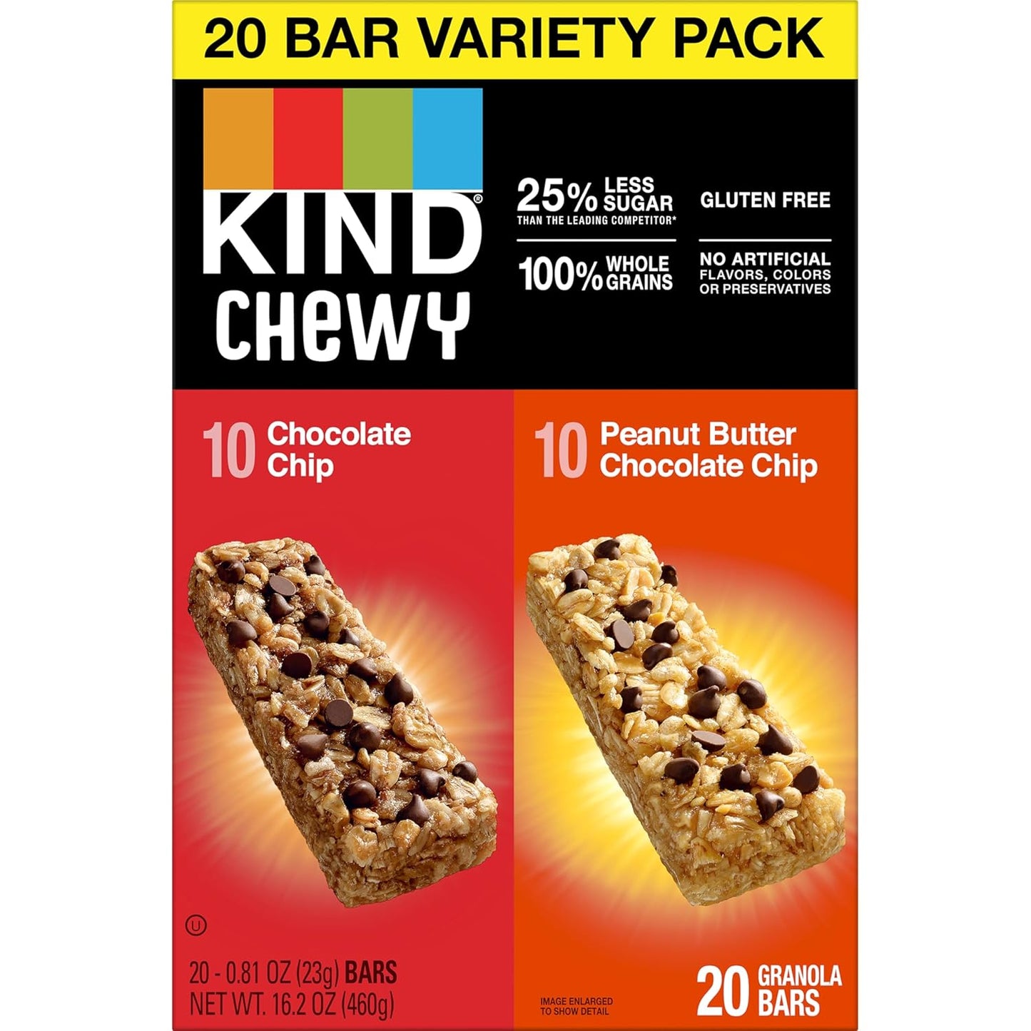 KIND_Chewy_Granola_Bars,_Variety_Pack,_Chocolate_Chip_and_Peanut_Butter_Chocolate_Chip,_Gluten_Free,_100_Calories,_Whole_Grains_and_Oats,_20_Count