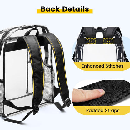 Vorspack_Clear_Backpack_Heavy_Duty_-_Clear_Backpacks_for_School_Transparent_Bookbag_for_Girls_Boys_Large_See_Through_Bag_for_Work,_College,_Concert_-_Black