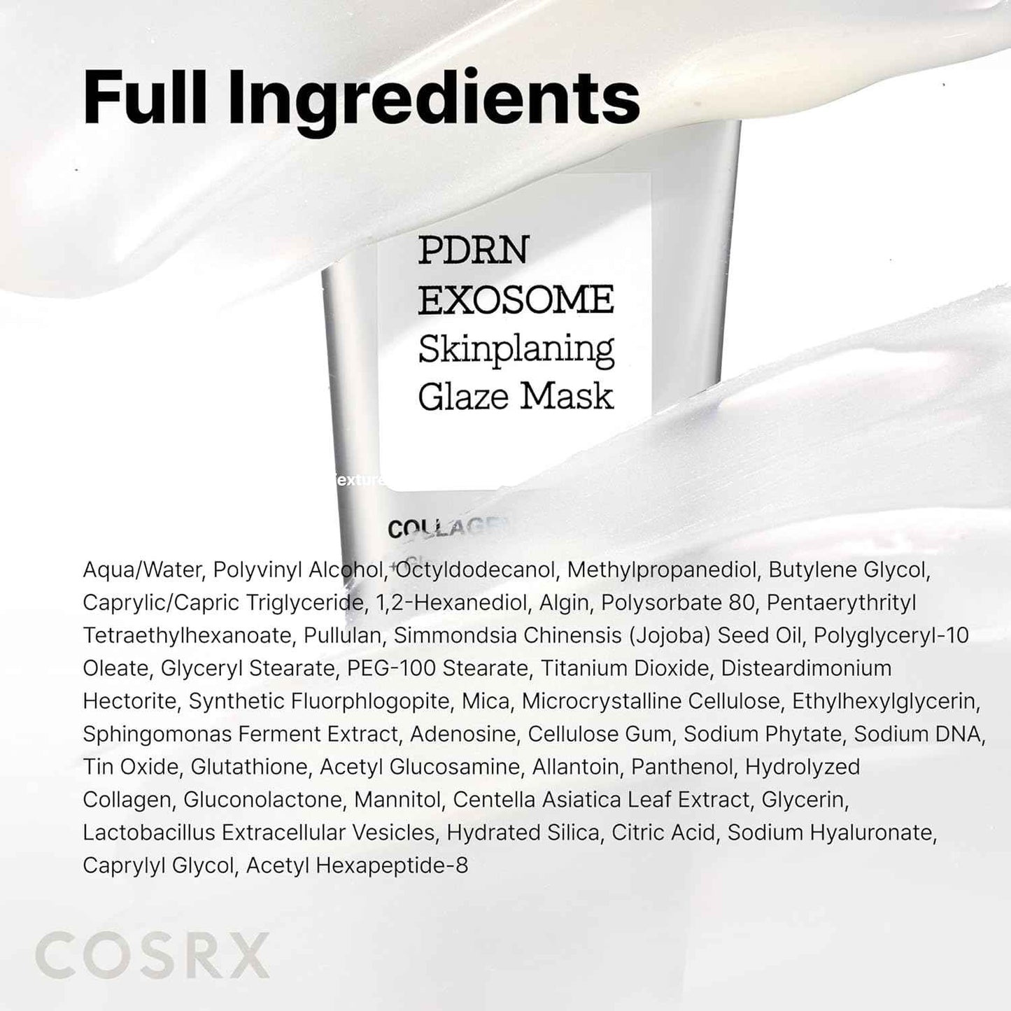 COSRX PDRN EXOSOME Glaze Wrapping Mask with SALMON DNA PDRN, Instant Glow, Easy Peel-Off Overnight Mask for Glass Skin, Firmness, Elasticity & Skin Texture Care, Mothers day gifts Korean Skin Care