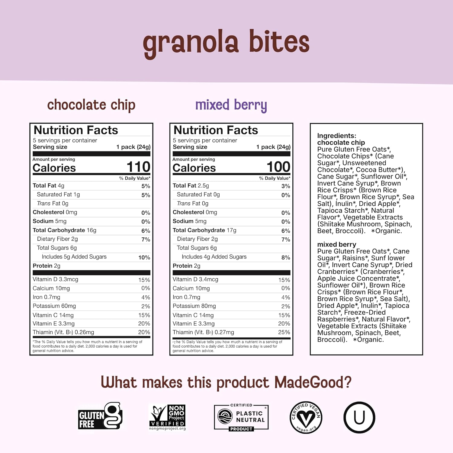 MadeGood_Granola_Bites_Chocolate_Chip_&_Mixed_Berry_Variety_Pack_(28_Count)_Gluten_Free_and_Organic_Snacks
