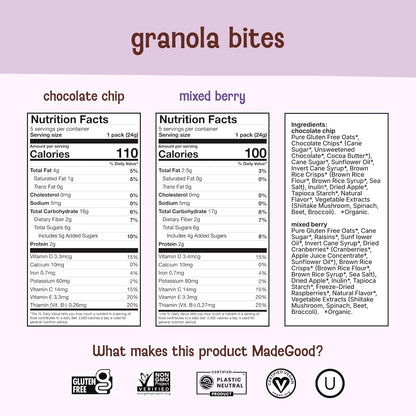 MadeGood_Granola_Bites_Chocolate_Chip_&_Mixed_Berry_Variety_Pack_(28_Count)_Gluten_Free_and_Organic_Snacks