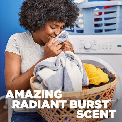 ARM & HAMMER Deep Clean Odor Formula Laundry Detergent Power Paks, Radiant Burst Scent