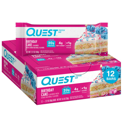 Quest Nutrition Ultimate Variety Pack Protein Bars, High Protein, Low Carb, Gluten Free, Keto Friendly