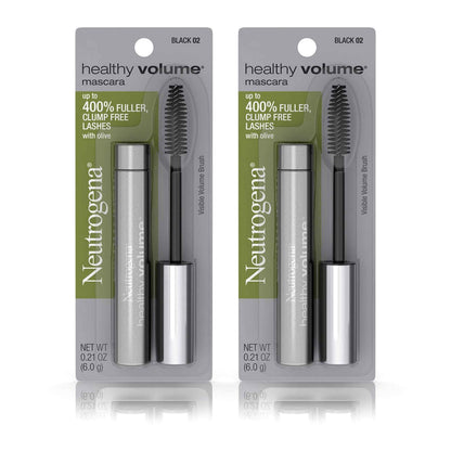 Neutrogena Lash-Plumping Waterproof Mascara, Volumizing and Conditioning Mascara with Olive Oil to Build Fuller Lashes, Clump-, Smudge- and Flake-Free