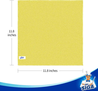 MR.SIGA Microfiber Cleaning Cloth, All-Purpose Cleaning Towels