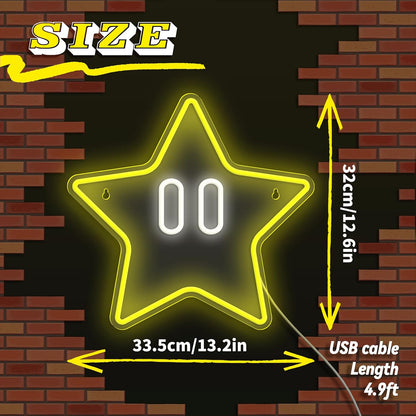 Star_Neon_Sign,_Gaming_Led_Neon_Light_for_Kids_Bedroom_Wall_Decor_Game_Room_Decor,Man_Cave,Dimmable_Gaming_Star_Led_Sign_Gifts_for_Kids_Boys