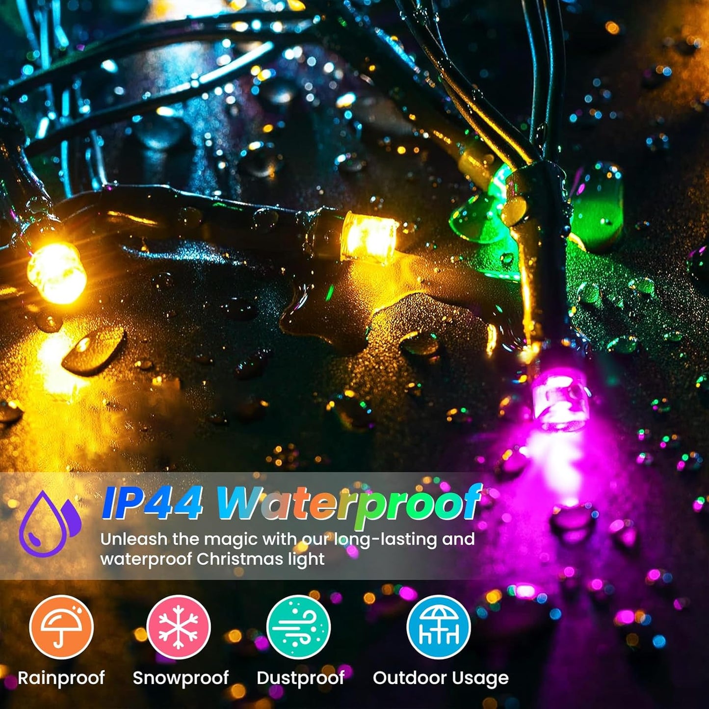 32ft/10M_100LED_Christmas_Tree_Lights,_8_Modes_Outdoor_Fairy_Lights,_Waterproof_Outdoor_String_Lights_Mains_Powered_for_Bedroom,_Garden,_Party,_Wedding,_Christmas_Decoration