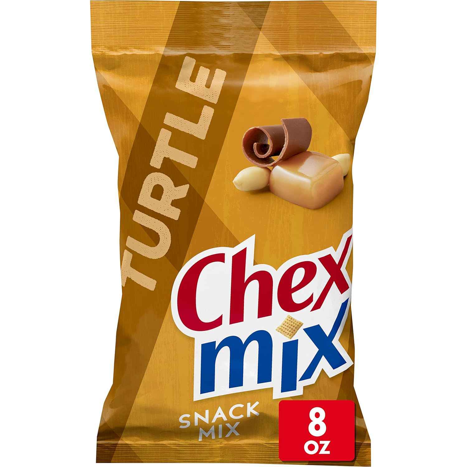 Chex Mix Turtle Snack Mix, Indulgent Snack Bag