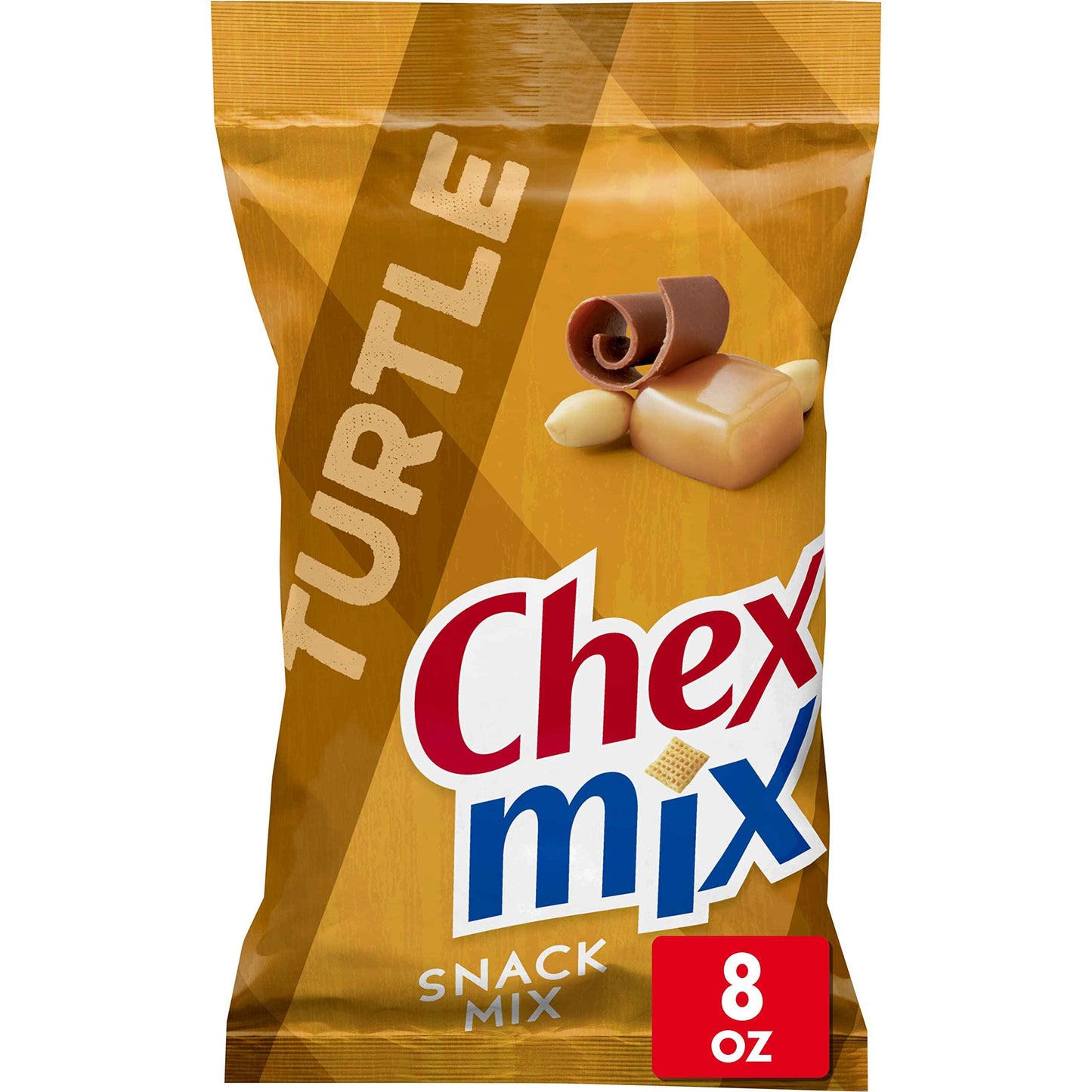 Chex Mix Turtle Snack Mix, Indulgent Snack Bag