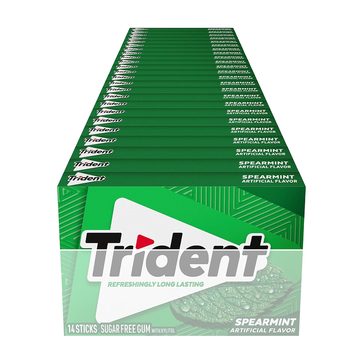 Trident_Spearmint_Sugar-Free_Chewing_Gum,_Bulk,_24_Packs_of_14_Pieces_(336_Total_Pieces)
