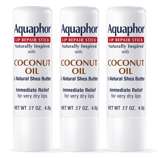 Aquaphor_Naturally_Inspired_Lip_Repair_Stick_with_Coconut_Oil_and_Natural_Shea_Butter,_Hydrating_Lip_Balm_Immediately_Relieves_Dryness_and_Soothes_Chapped_Lips,_0.17_Oz_Stick,_Pack_of_3