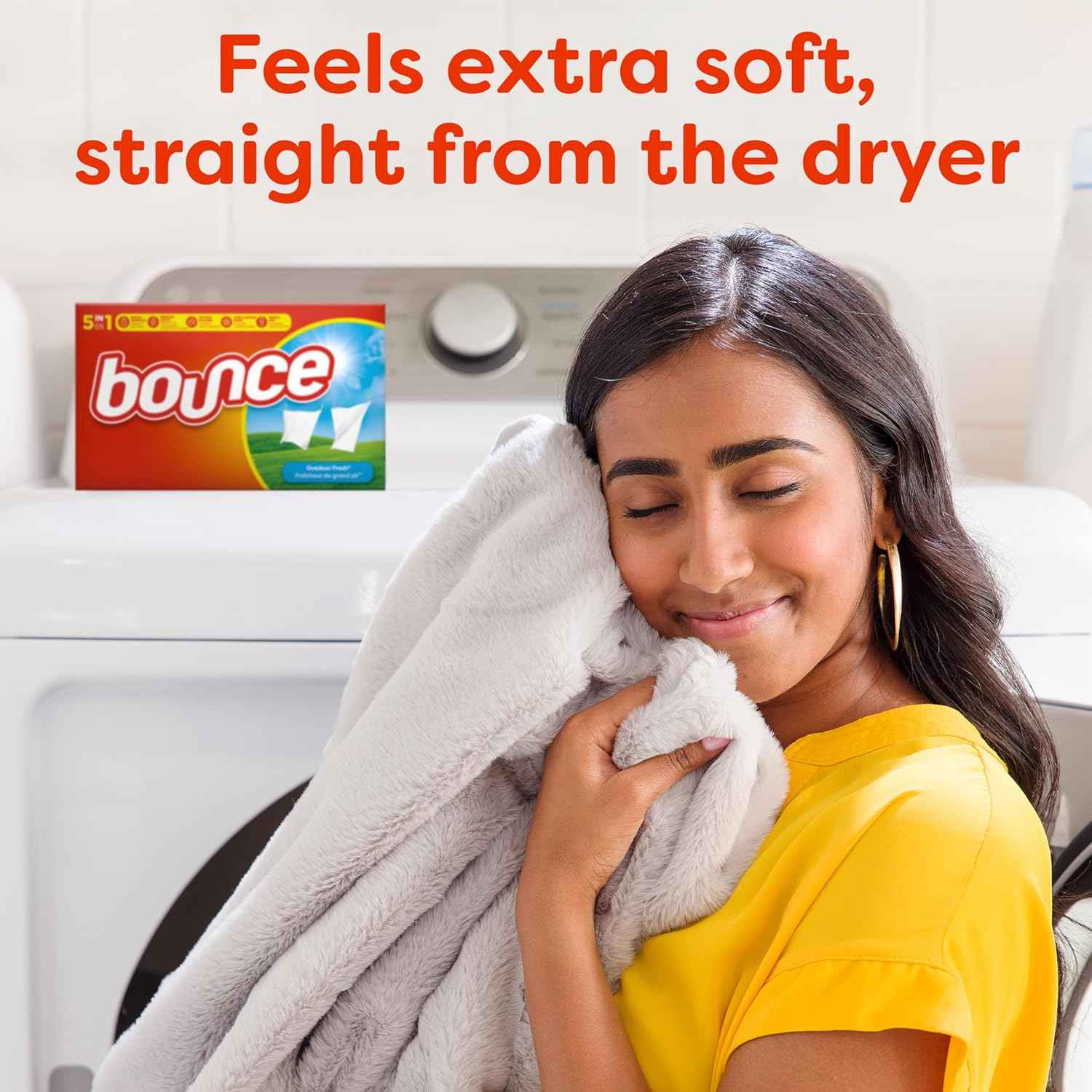 Bounce Fabric Softener Sheets, Outdoor Fresh Scent