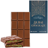 Eastanbul Dubai Chocolate Bar Pistachio, 2.5oz Mini Treat, Premium Pistachio Dubai Chocolate Bar, Viral Candy with Shredded Phyllo Dough, Knafeh, Gift Box