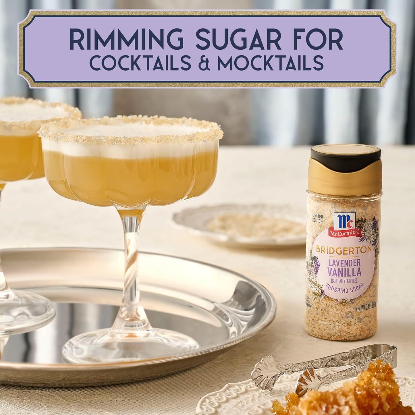 McCormick_Bridgerton_Finishing_Sugar,_Lavender_Vanilla,_Limited_Edition,_Floral_Lavender_Notes,_Smooth_Vanilla_Flavor,_For_Cakes,_Cocktails,_Matcha_Tea,_and_More,_3.45_oz