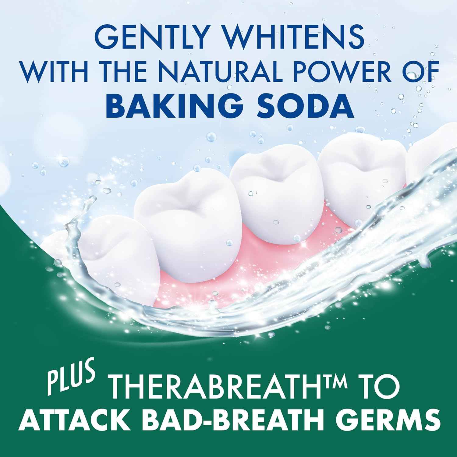 ARM & Hammer Toothpaste Plus TheraBreath Breath Fresheners, ICY Mint Flavor, Teeth Whitening Toothpaste, Anticavity Fluoride for Bad Breath, 5.5 Oz