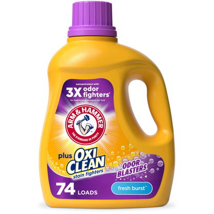 ARM & HAMMER Plus OxiClean Odor Blasters, Liquid Laundry Detergent