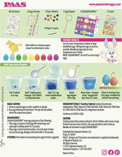 PAAS Easter Egg Decorating Kit - America's Favorite Easter Tradition
