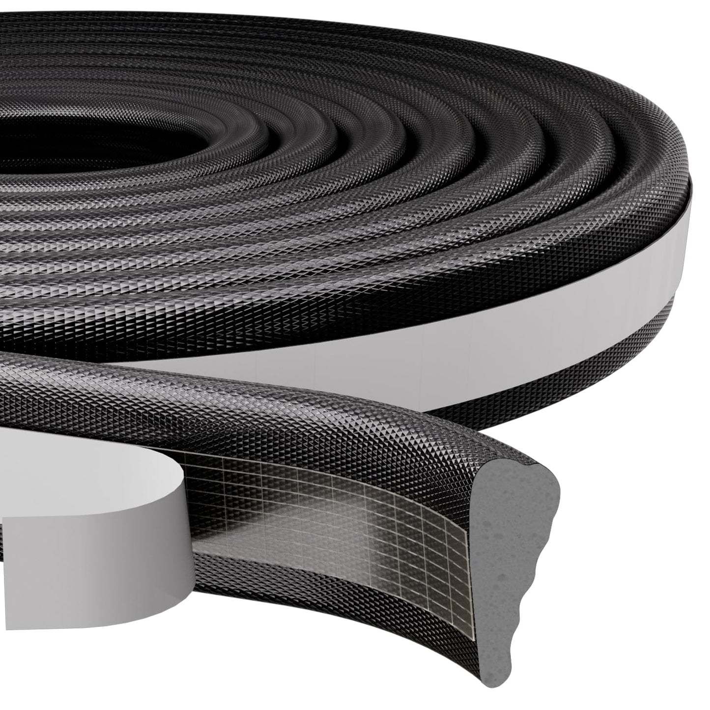 2pcs x196 Inch - Black