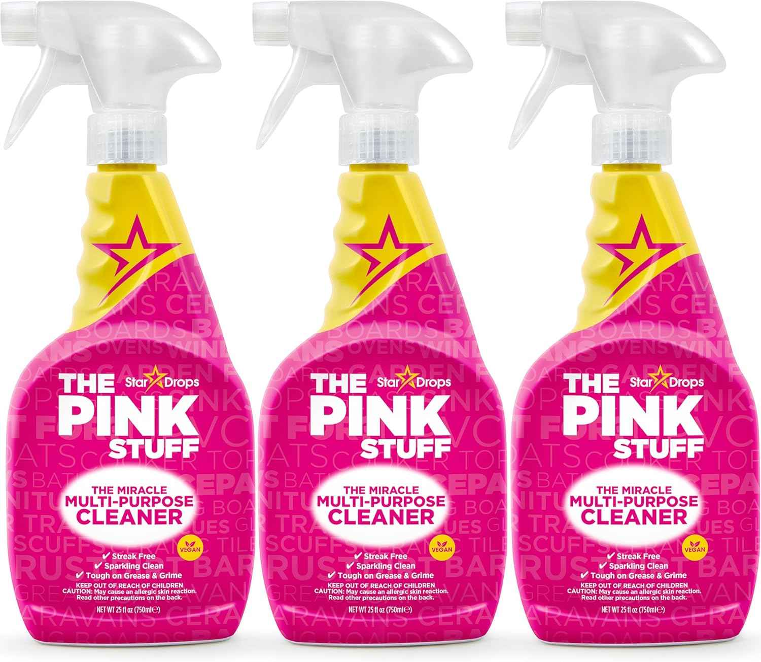 Stardrops - The Pink Stuff - a magical 750ml multi-purpose cleaning spray.