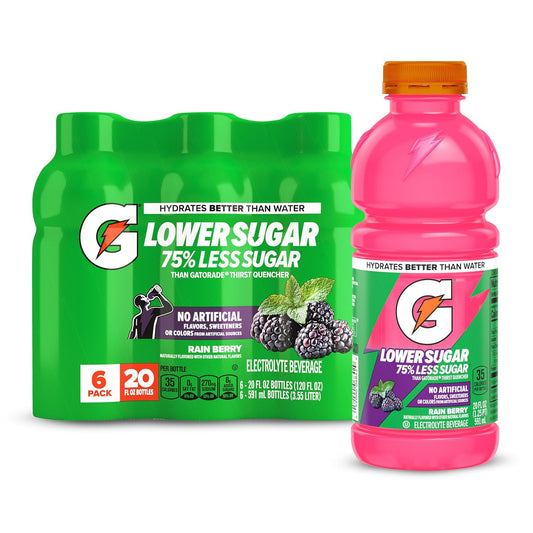 Gatorade_Lower_Sugar_Electrolyte_Sports_Drink,_Rain_Berry,_20_fl_oz_Bottles,_(6_Pack),_75%_Less_Sugar,_No_Artificial_Flavors,_No_Artificial_Sweeteners,_No_Artificial_Colors,_Hydration