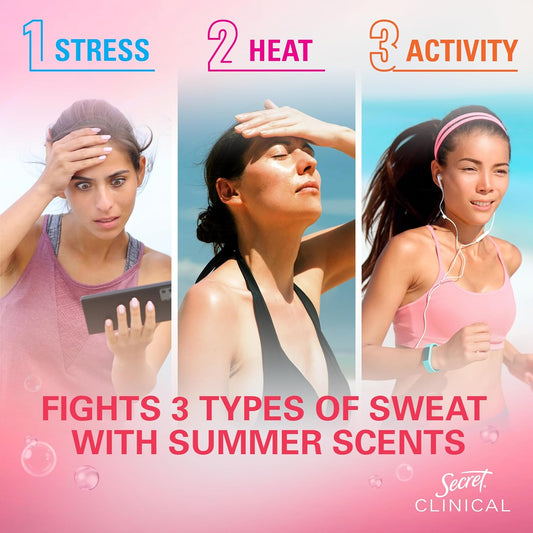 Secret_Clinical_Strength_Antiperspirant_Deodorant_for_Women,_3X_Stress_Protection,_72hr_Sweat_&_Odor_Protection,_Pro-Hyaluronic_Acid,_Invisible_Solid,_Strawberry_Summer_Fizz_Scent,_1.6_oz
