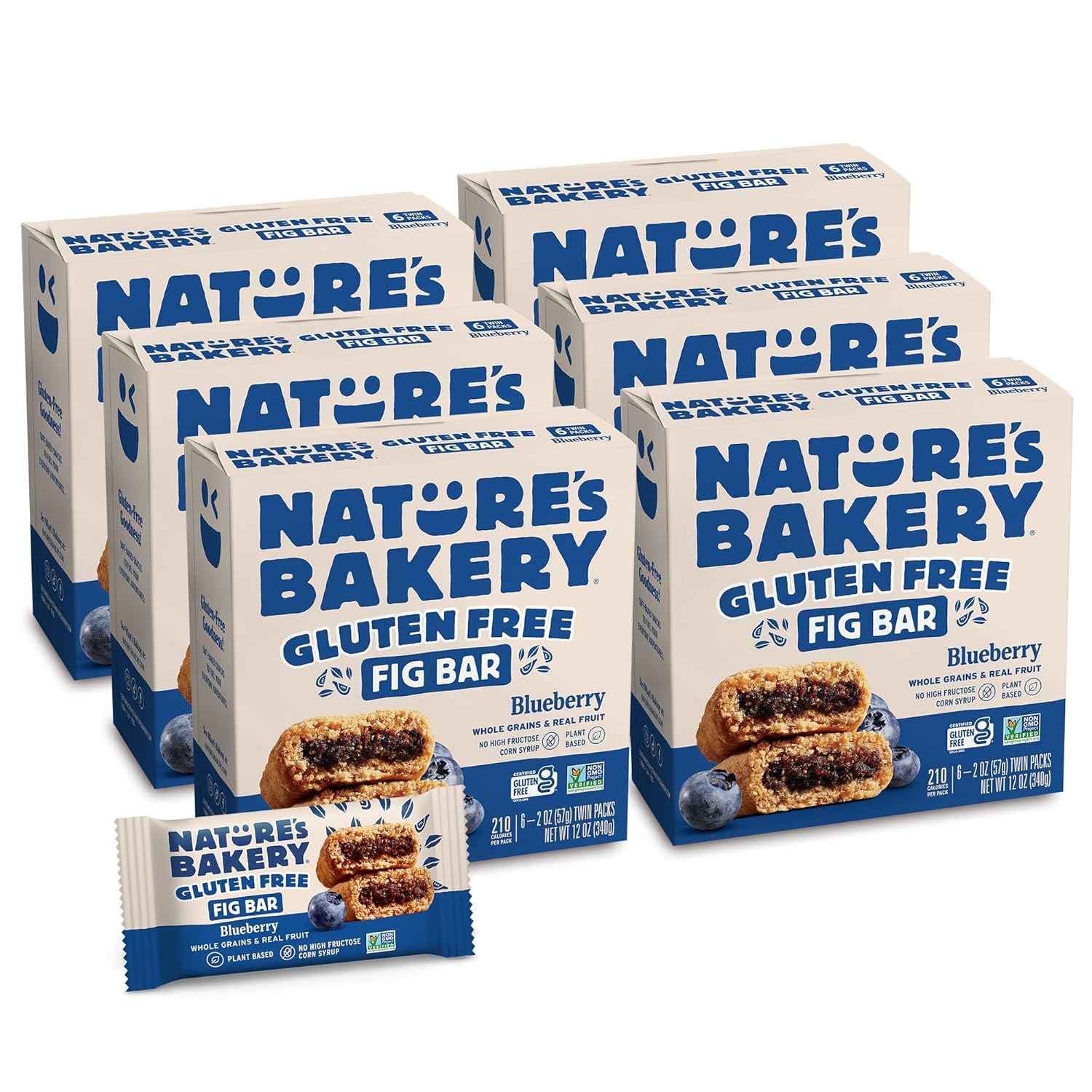 Nature’s Bakery Gluten Free, Real Fruit, Vegan, Non-GMO, Snack bar