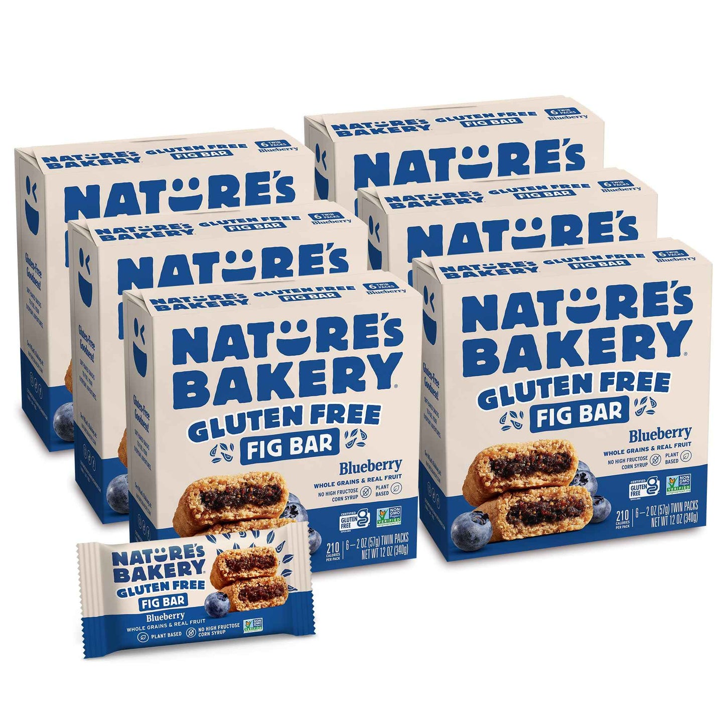 Nature’s Bakery Gluten Free, Real Fruit, Vegan, Non-GMO, Snack bar
