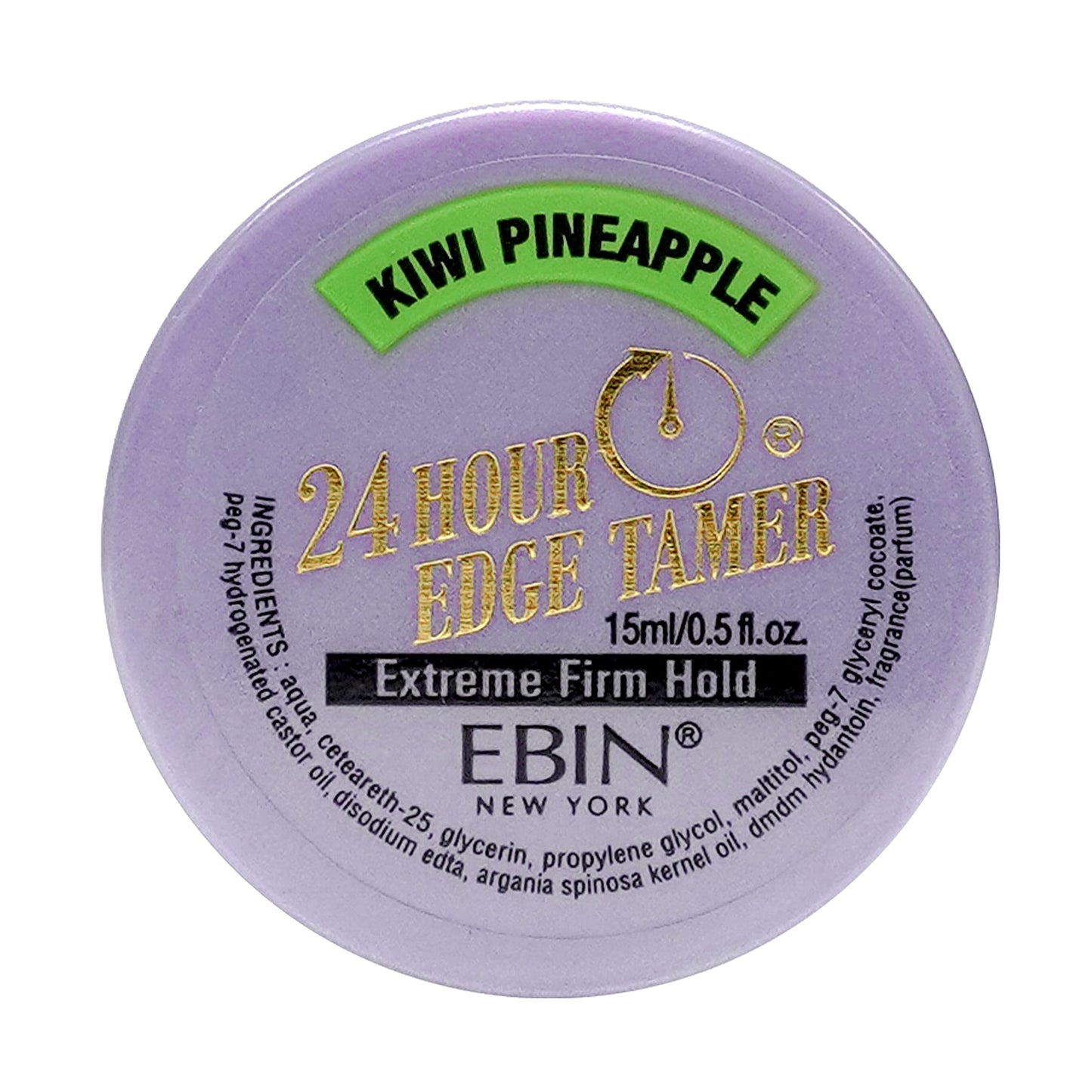 EBIN NEW YORK 24 Hour Edge Tamer Refresh (0.5oz/ 15ml, Kiwi Pineapple)