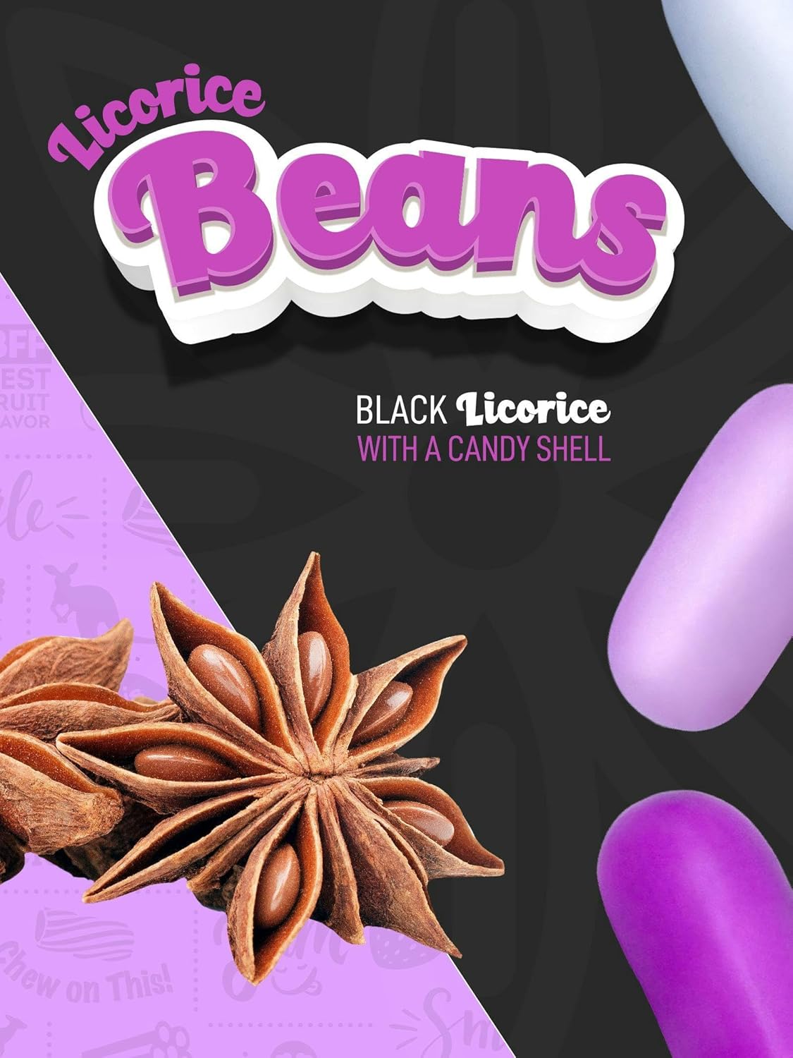 Wiley_Wallaby_7.05_Ounce_Classic_Black_Gourmet_Australian_Style_Soft_&_Chewy_Licorice_Candy_Bean,_1_Pack
