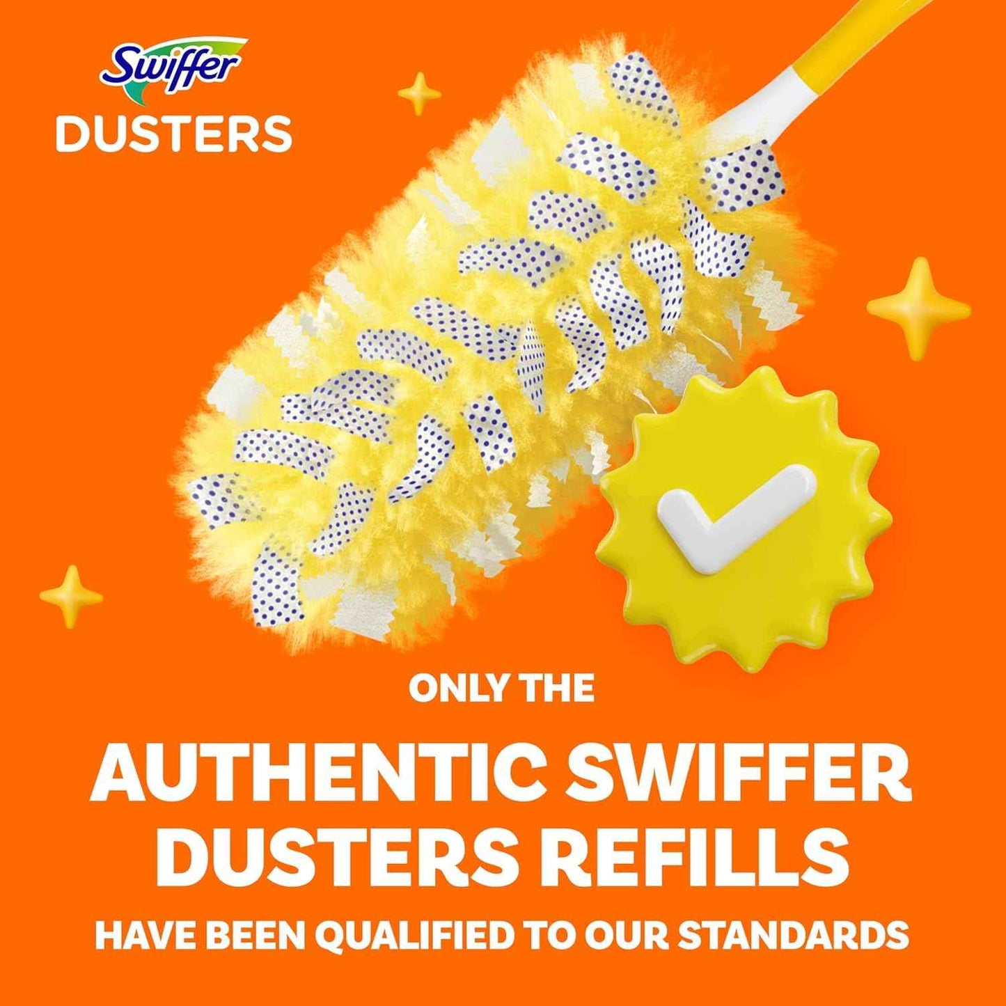 Swiffer Dusters Heavy Duty Multi-Surface Duster Refills for Cleaning, Lavender, 11 Count