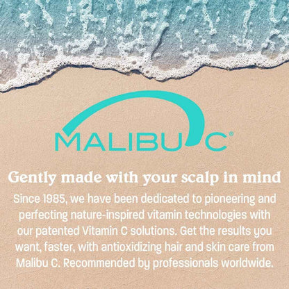 Malibu C Miracle Repair Hair Reconstructor - Nourishing Treatment for Weak, Damaged Strands - Flax Protein & Vitamin B5 for Moisture