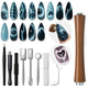 A1 Brown Cat Eye Magnet Set