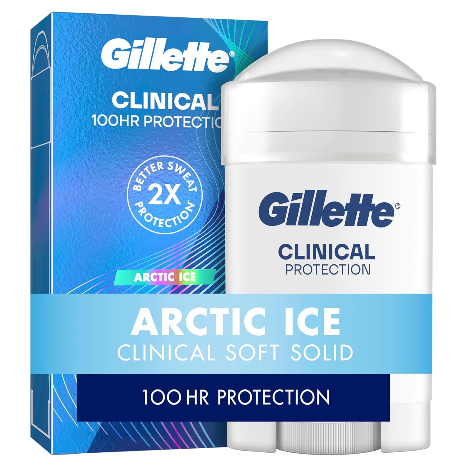 Gillette_Clinical_Antiperspirant_and_Deodorant_for_Men,_100HR_Sweat_&_Odor_Protection,_Long_Lasting_Freshness,_Anti-White_Mark_Technology,_Soft_Solid,_Arctic_Ice_Scent,_2.6_oz