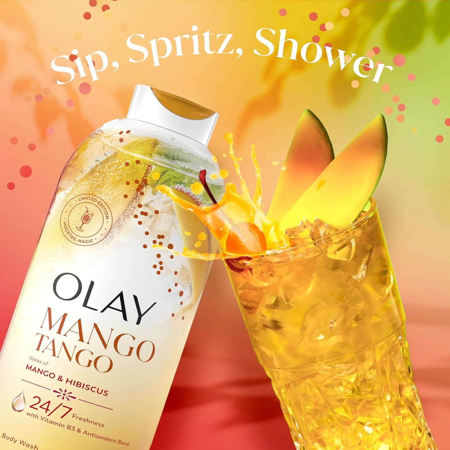 Olay_Body_Wash_for_Women,_24/7_Skin-Loving_Freshness,_Miami_Mocktails,_Plant_Based_Cleansers,_Vitamin_B3_&_Antioxidant_Blend,_For_All_Skin_Types,_Mango_Tango_with_Mango_&_Hibiscus_Scent,_22_fl_oz
