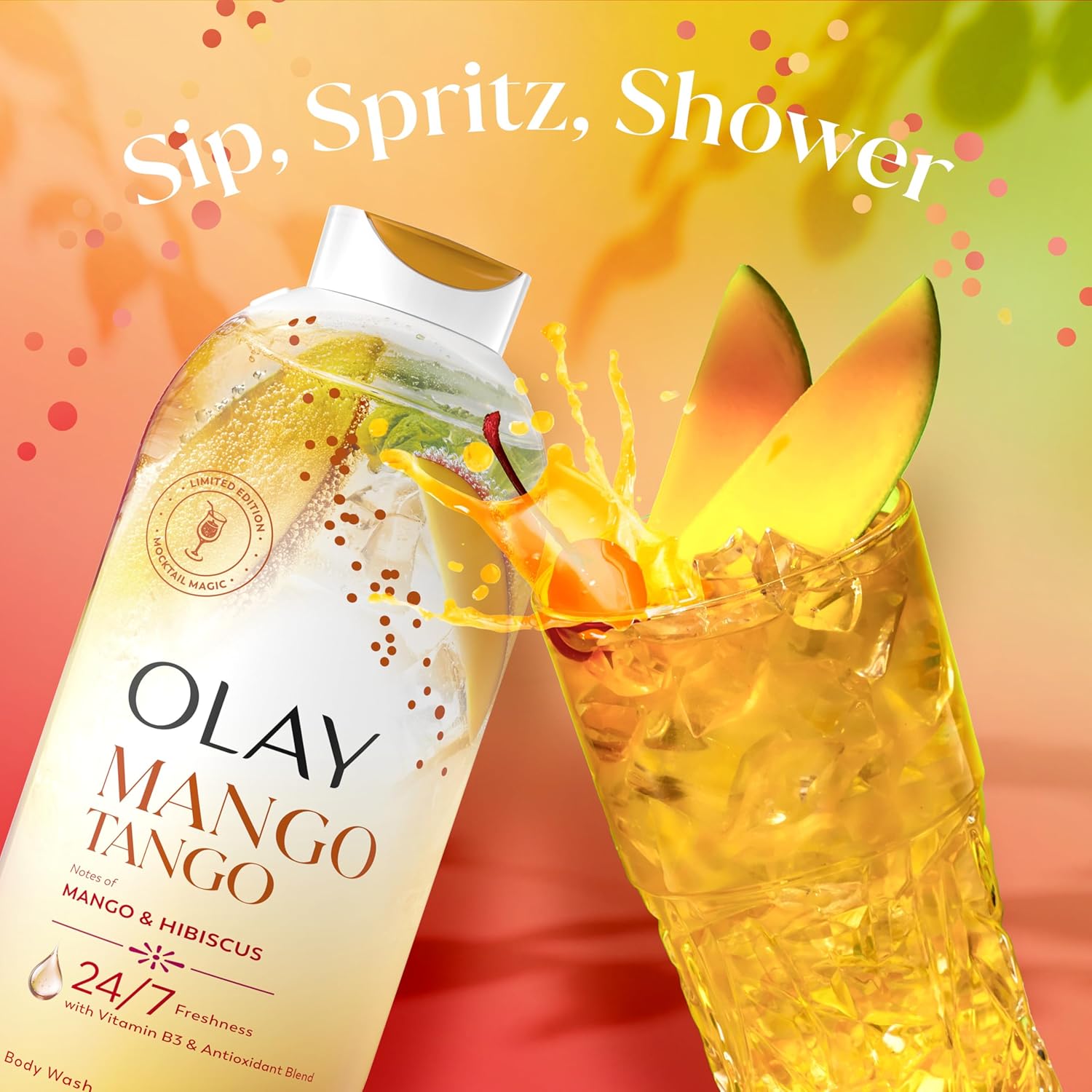 Olay_Body_Wash_for_Women,_24/7_Skin-Loving_Freshness,_Miami_Mocktails,_Plant_Based_Cleansers,_Vitamin_B3_&_Antioxidant_Blend,_For_All_Skin_Types,_Mango_Tango_with_Mango_&_Hibiscus_Scent,_22_fl_oz