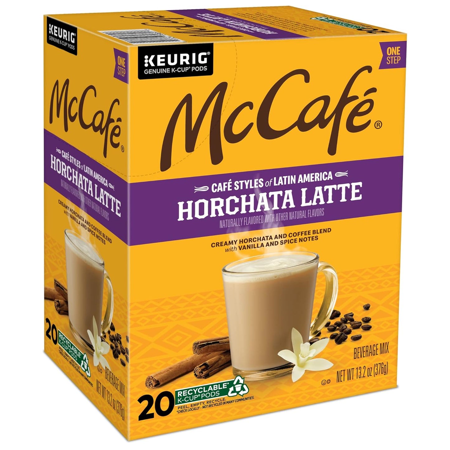 McCafe_Cafe_Styles_of_Latin_America_Horchata_Latte,_Keurig_Single_Serve_K-Cup_Coffee_Pods,_20_Count_(Pack_of_1)