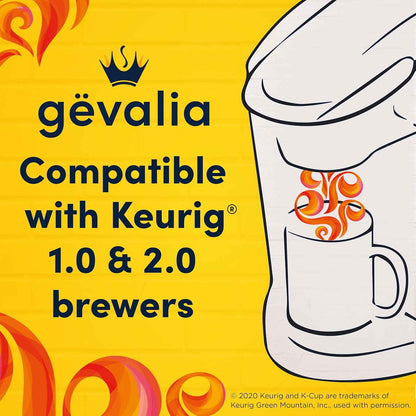 Gevalia Blend Mild Light Roast K-Cup Coffee Pods