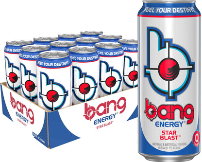 Bang Energy, Sugar-Free Energy Drink, 16-Ounce