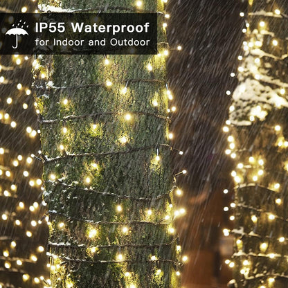 LetsFunny_300_LED_Christmas_String_Lights_with_8_Lighting_Modes,_108FT_-_UL_Certified_Outdoor_&_Indoor_Fairy_Lights_for_Tree,_Patio,_Garden,_Party,_Wedding,_Halloween,_Holiday_Christmas_Decorations
