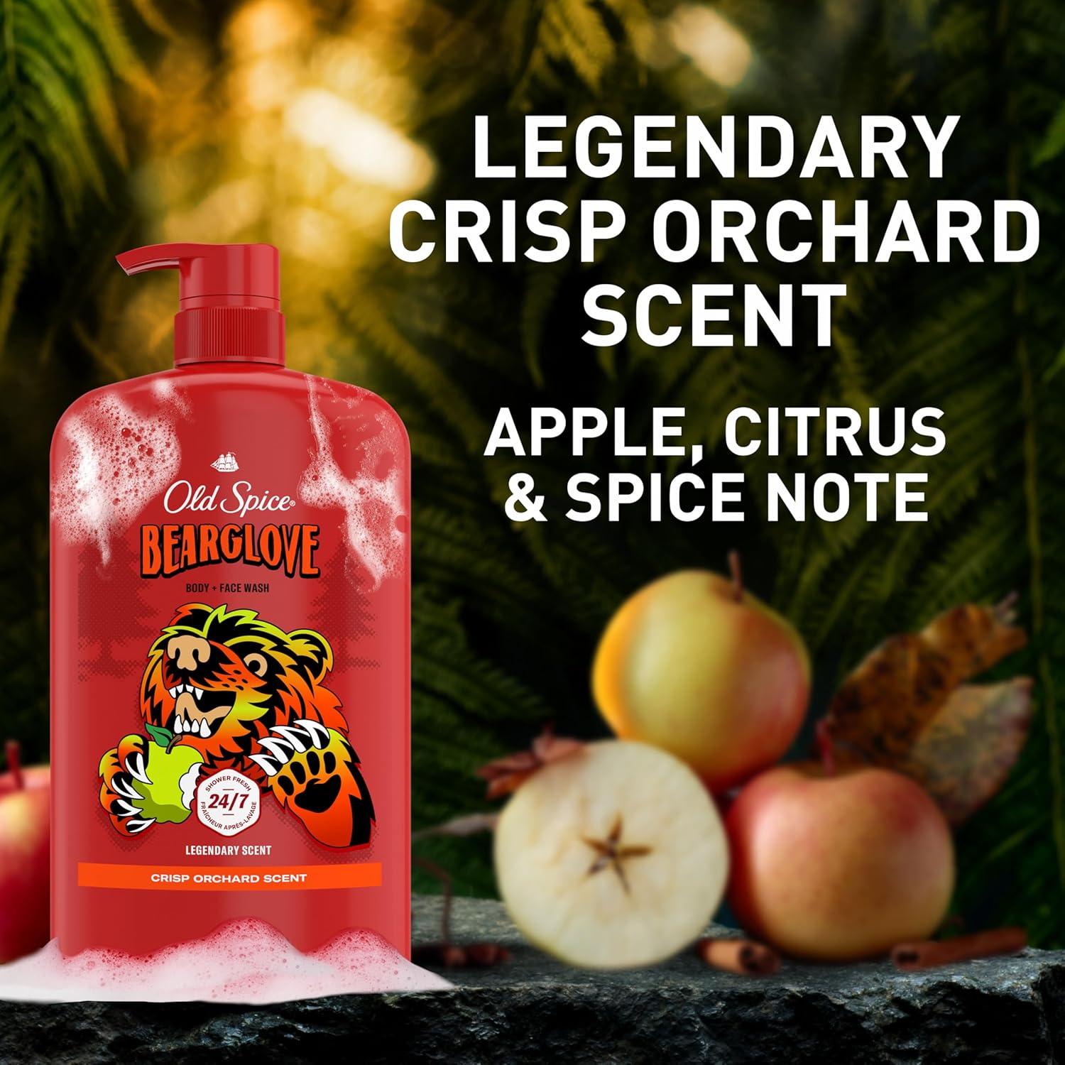 Old_Spice_Cleansing_Body_Wash_for_Men,_3X_Defense,_24/7_Shower_Fresh_with_Lasting_Scent,_2-in-1_Body_&_Face_Wash,_Bearglove_with_Crisp_Orchard_Scent,_33.4_(Pack_of_4)
